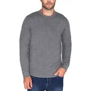 NEW Copper & Oak Mens XXL Gray Crewneck Sweatshirt Cotton Blend Casual Wear